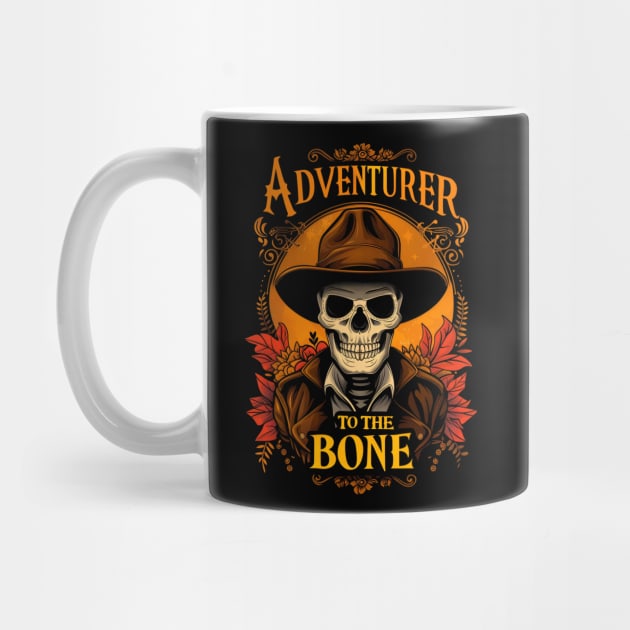 Adventurer to the Bone - Skeleton - Halloween - Indy by Fenay-Designs